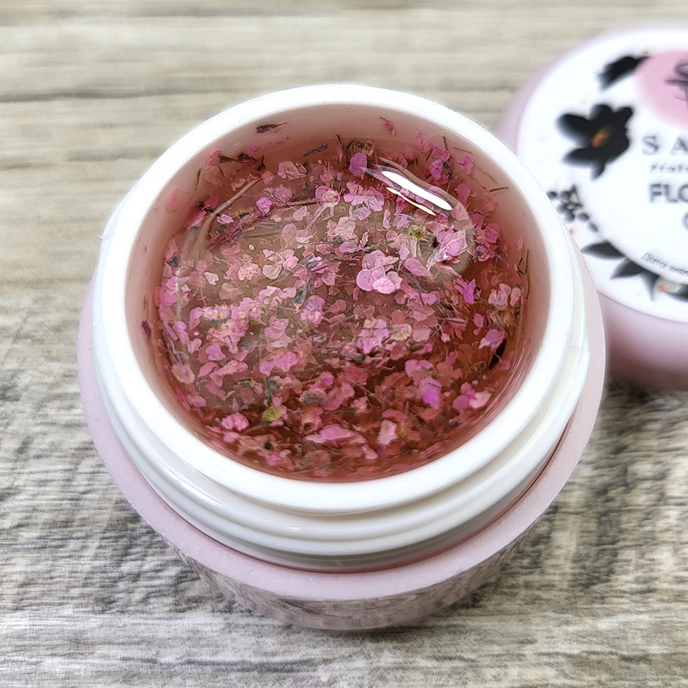 Saga Flower Fairy Gel гель с сухоцветами №04