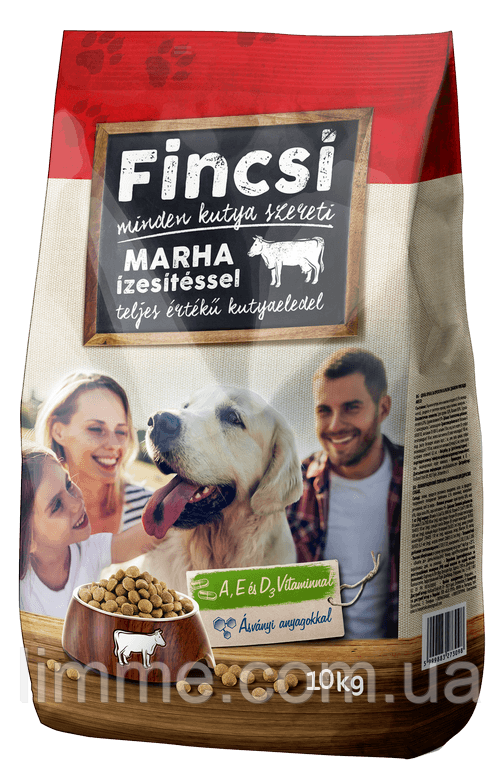 Сухий корм для собак Fincsi (велика рогата худоба) 10 кг.
