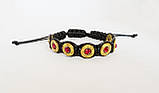 Браслет жіночий з гільз від АК-47 зі стразами "Сила в красі", фото 4