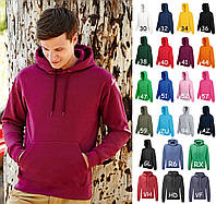 Чоловіча худі Fruit of the loom з начісом CLASIC HODED SWEAT з капюшоном на тонкому флісі толстовка батнік пайта
