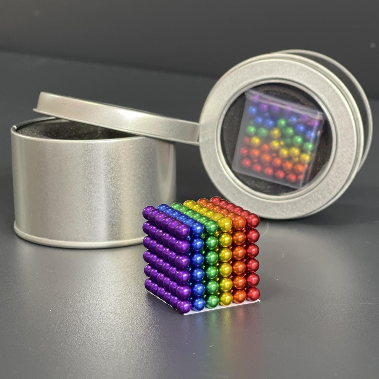 Неокуб кольоровий, 216 шт 5 мм, Неокуб Радужный Neocube
