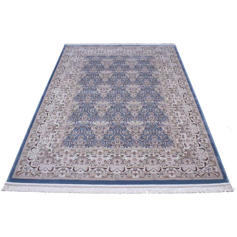 Килим Esfahan 9915A blue-ivory