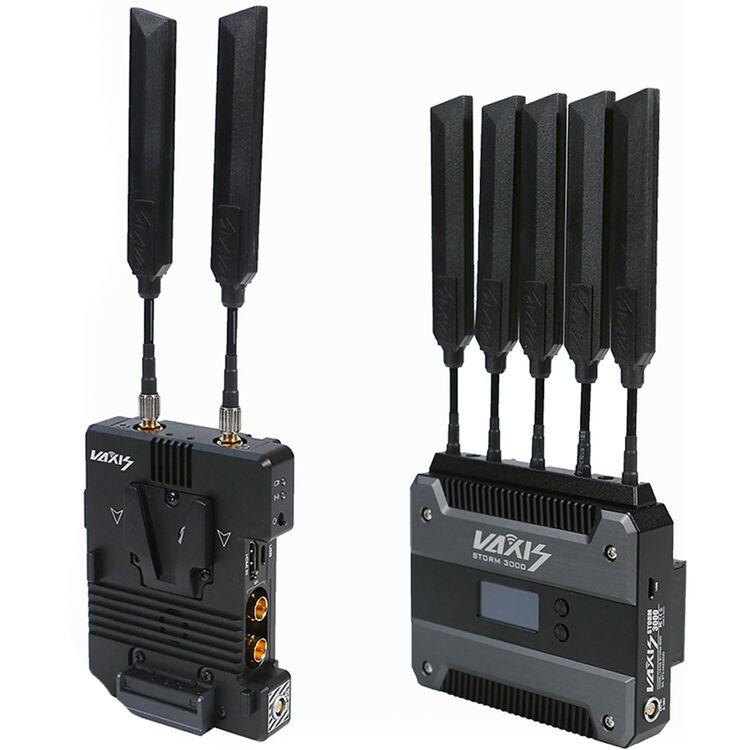 Комплект бездротового зв'язку Vaxis Storm 3000DV Wireless Kit with V-Mount Plates (VS19-3000DV-TR01)