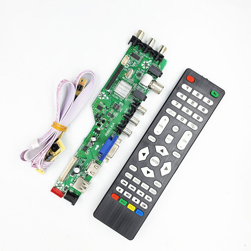 Універсальний скалер с DVB-T2 M3663.81 + кнопки