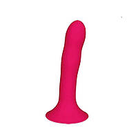 Ділдо з присоскою Adrien Lastic Hitsens 4 Pink, відмінно для страпона, діаметр 3,7 см, довжина 17,8 sonia.com.ua