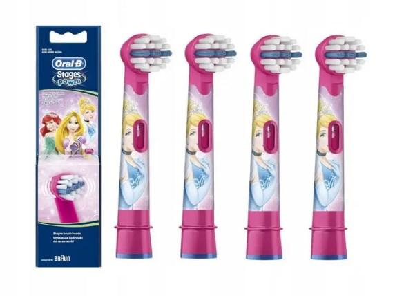 Змінні насадки для дитячої щітки Oral-B Stages Power Русалка 4 шт в упаковці SPM-10