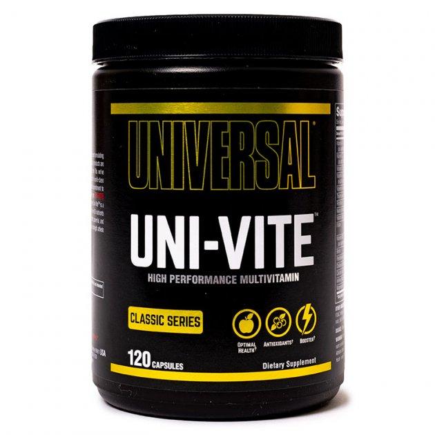Спортивні вітаміни Universal Nutrition Uni-Vite 120 капс.