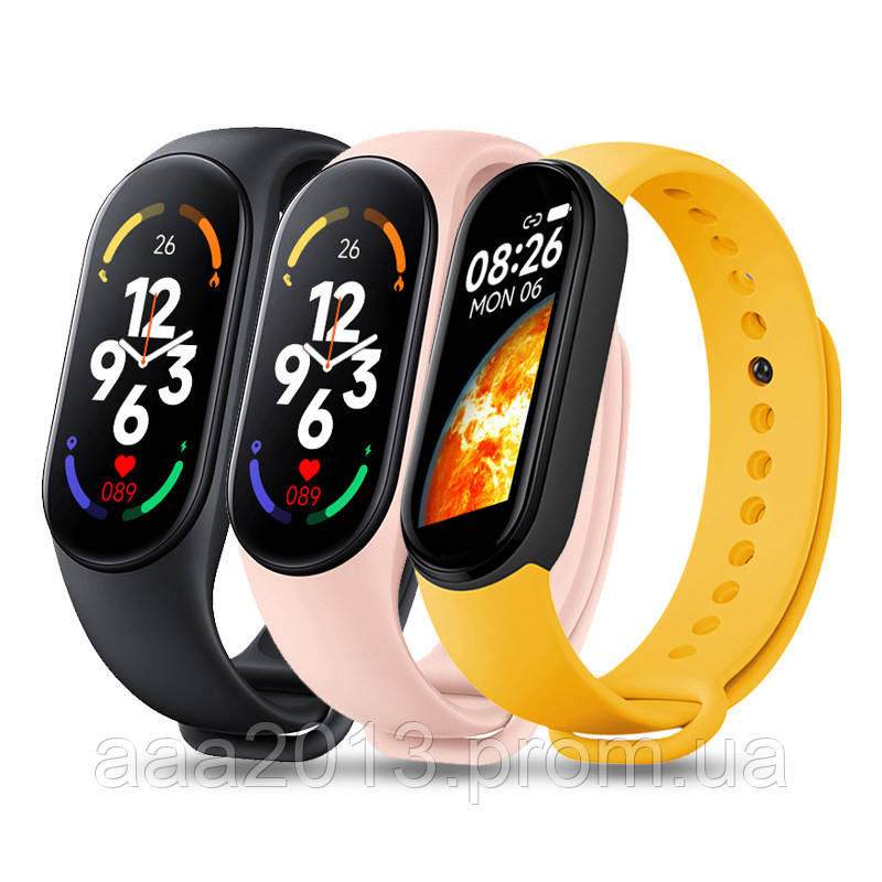 Фітнес браслет Smart Band M7 , розумні смарт годинник, ПУЛЬС, ТИСК, фото 1
