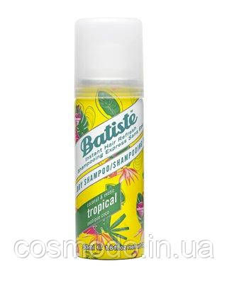 Сухий шампунь для волосся Batiste Dry Shampoo Tropical