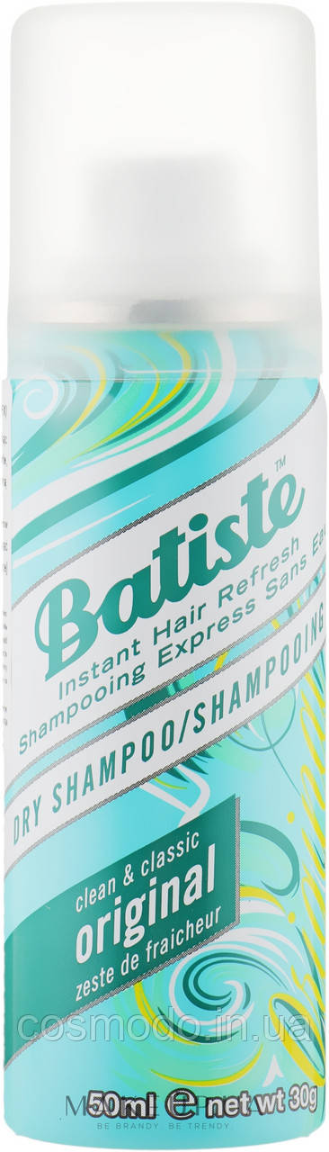 Сухий шампунь для волосся Batiste Dry Shampoo Original