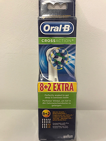 Насадки для зубної щітки ORAL-B Cross Action 10шт