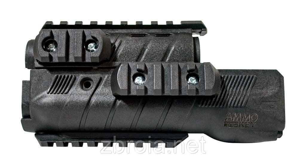 Ланцюг Ammo Key Akatsiya-2 для АК із 6 планками Picatinny (полімер) чорний