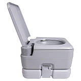 Біотуалет Bo-Camp Portable Toilet Flush 10 Liters Grey (5502825), фото 2