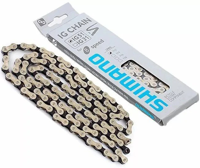 ジン Цепь велосипедная XMN-008 (Shimano CN-IG51) 7-8 spd. (116 зв.) Без