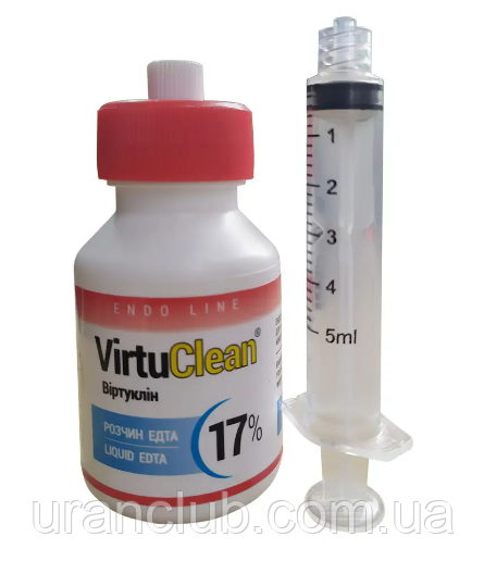 Вірту Клін (VirtuClean) 30мл,  17% Розчин ЕДТА, фото 1