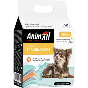 AnimAll Puppy Training Pads для собак 60х60 см з ароматом ромашки 10 штук