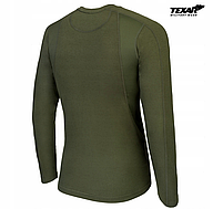 Футболка довгий рукав Texar Base Layer Olive, фото 3