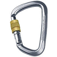 Карабин Singing Rock D Steel Lock Screw Gate 50kN