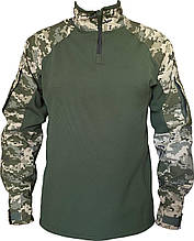 Військова тактична демисезонна чоловіча сорочка піксель ЗСУ 46-58