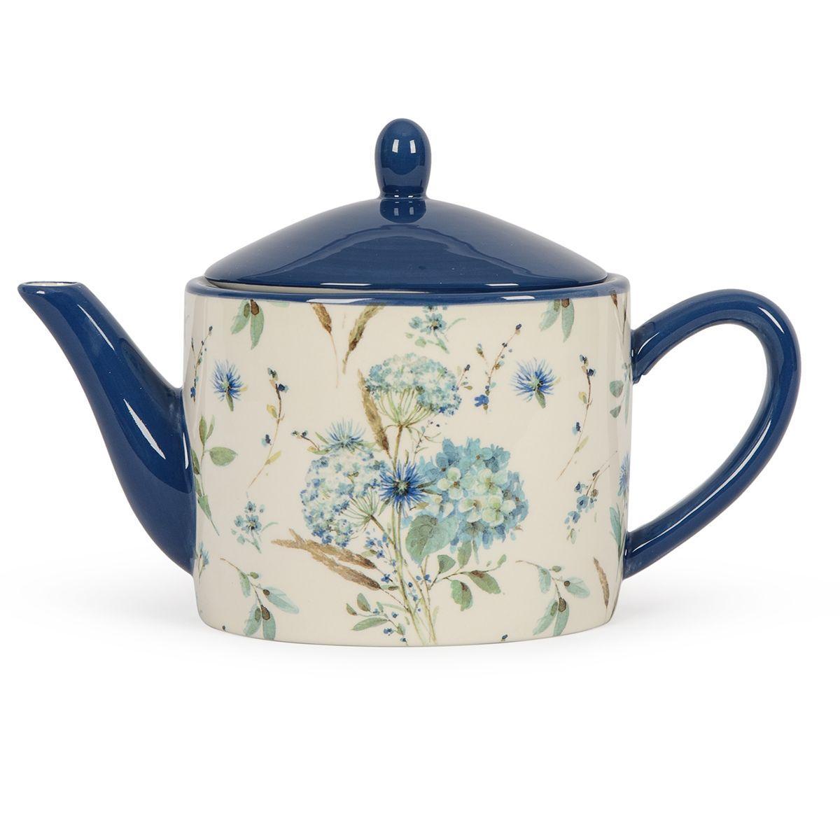 Чайник заварювальний керамічний Certified International Bohemian Blue 890 мл 37113