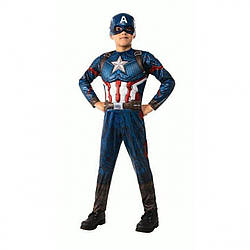 Костюм Капітан Америка для хлопчика з маскою Marvel Costume Captain America Rubies XL