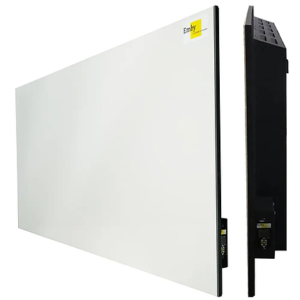Обігрівач керамічний Emby CHK-T1000 білий з кнопкою 22 м² 120 х 60 см (C1000W20), фото 1