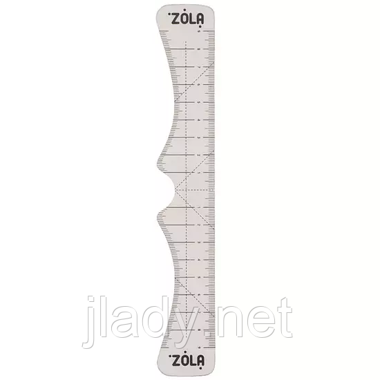 Пряма лінійка бровиста Zola