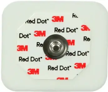 Електроди ЕКГ для моніторингу 3M Red Dot Electrode 2560 (1 уп.)