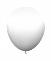 Шар Show 12" (30 см), колір білий, пастель