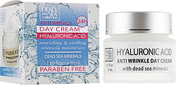 Денний крем проти зморшок Dead Sea Collection Hyaluronic Acid Anti-Wrinkle Day Cream