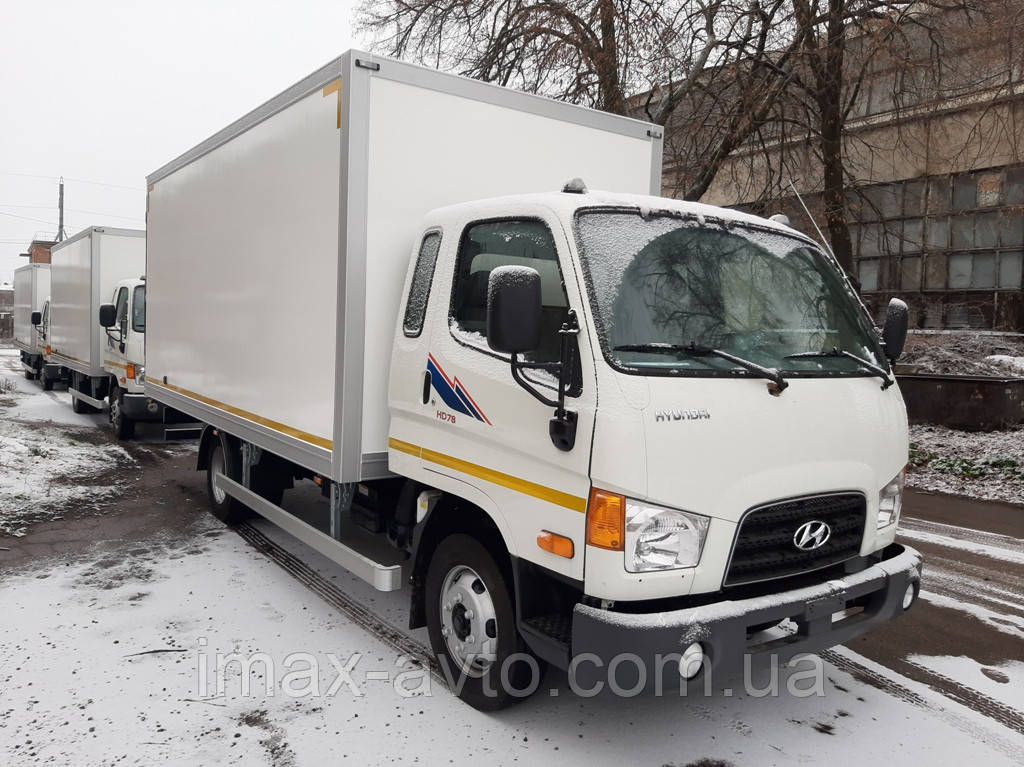 Изотермический фургон на а/м Hyundai - фото 2 - id-p1671191822