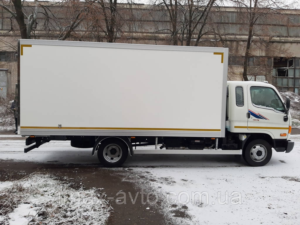 Изотермический фургон на а/м Hyundai - фото 8 - id-p1671191822