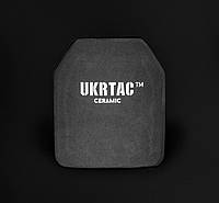 Бронеплита UKRTAC керамическая 6 класс ДСТУ (Strike Face) для плитоносок и бронежилетов