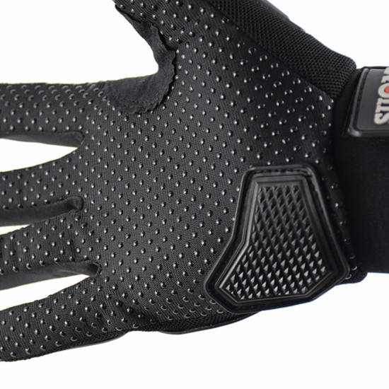 Мотоциклетные перчатки с защитой костяшек SUOMY XL черно-красный - фото 4 - id-p1671193787