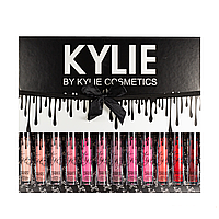 Набор жидких матовых помад для губ Kylie Matte Liquid Lipstick 12 штук