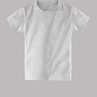 Футболка детская серый меланж