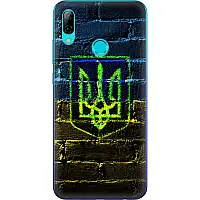 Чохол Силіконовий з Картинкою на Huawei Honor 8x (Патріотичний, Герб України)