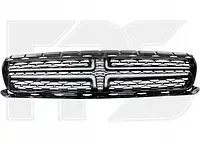 Решетка радиаторная Dodge Charger 15-STD Type (Тайвань) черный глянец/серый