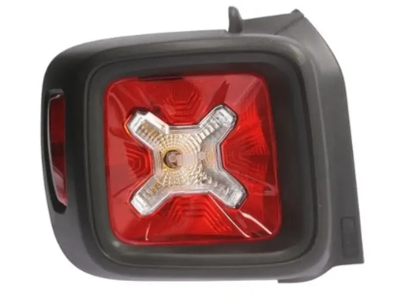 Ліхтар лівий Jeep Renegade 14-(Depo) LED, чорна рамка