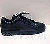 STTOPA деми зима. Розміри 40-45. кросівки кеди великих розмірів шкіряні. 230-4045 Чорні, фото 2