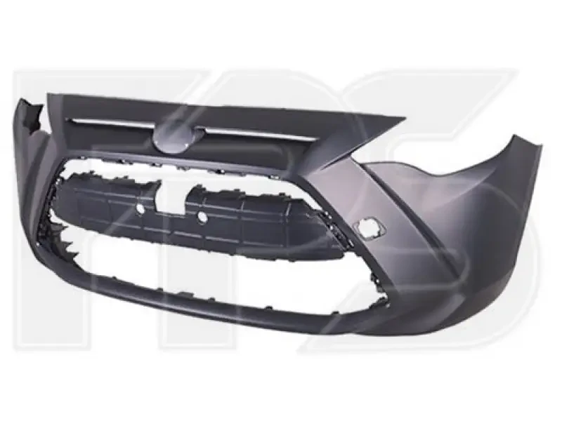 Бампер передній Toyota Yaris iA 15-20/Scion iA (Тайвань) без отв. під п/троник, фото 1
