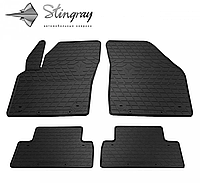 Модельные резиновые коврики "Stingray" для Volvo S40 и V50 2004-2012 года комплект