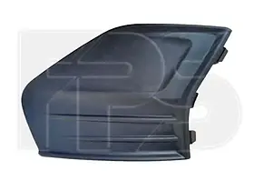 Решітка в бампері ліва Ford Fusion/Mondeo 19-(Тайвань) текстура, чорна без отв.