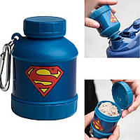 Таблетница SmartShake Whey2Go Funnel DC Superman 110 мл