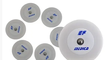 Електроди для ЕКГ 50 мм. EF Medica F 50 LG, 62.050.03 1 уп.