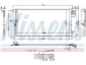 Конденсатор кондиціонера Ford Focus (Koyoair) 1856995