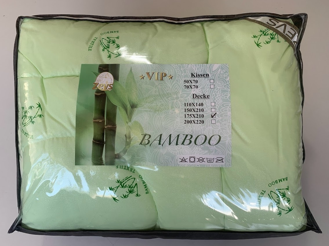 Ковдра Бамбук штучний зима 175х210см ТМ "ZEVS" VIP, фото 1