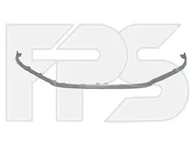 Губа переднього бампера Chevrolet Cruze 2012-2015 (FPS)