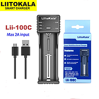 LiitoKala Lii-100C - Універсальний заряд для Li-ion/IMR/Ni-Mh/Ni-Cd + PowerBank, підтримка 21700