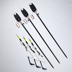 Набір електронних свінгерів сигналізаторів та підставок під вудилища 3 шт №2